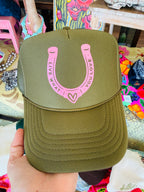 Lucky in Love Trucker Hat