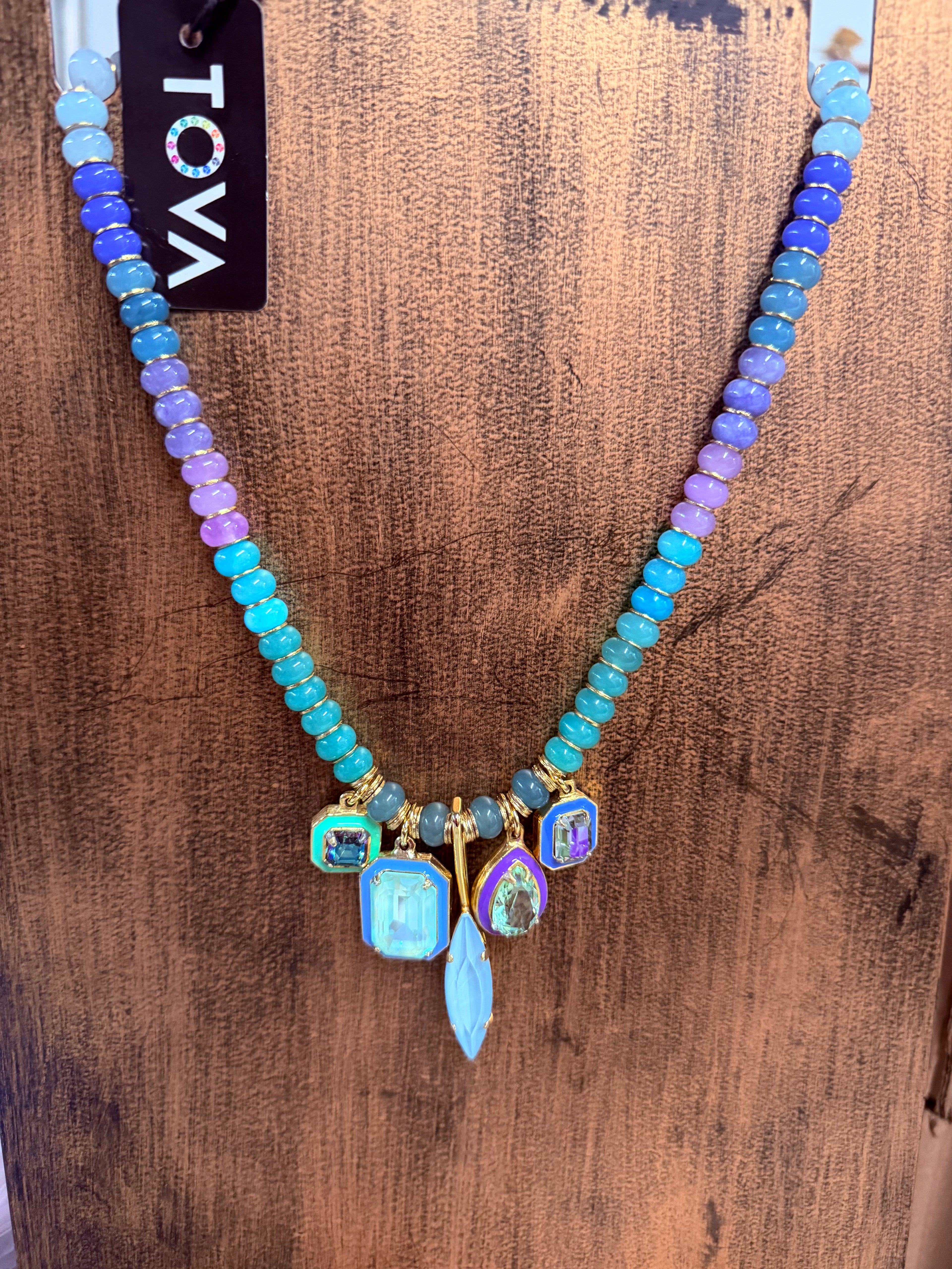 TOVA rather necklace in fairy dust