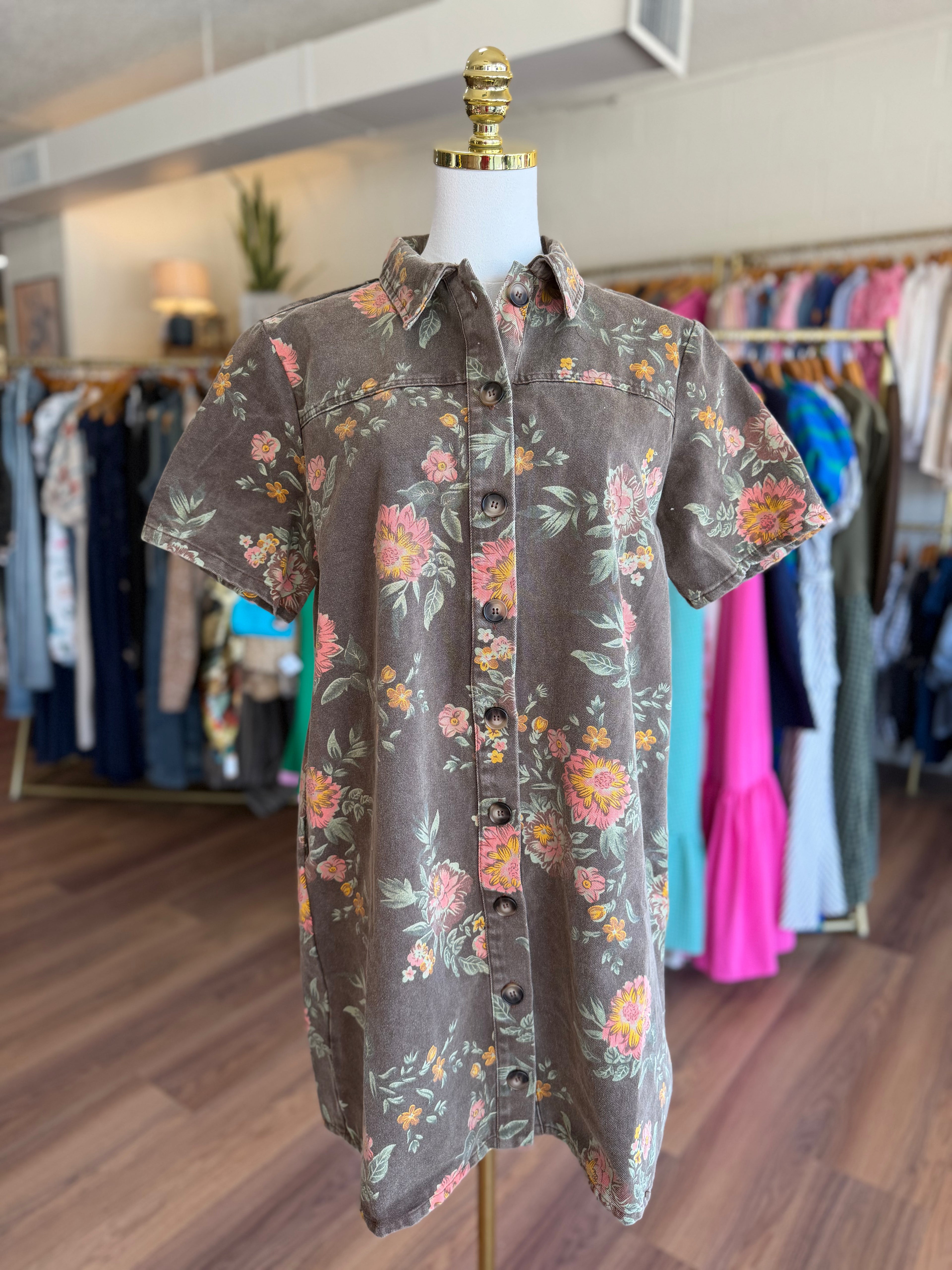 Floral Printed Dress