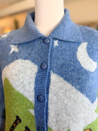 Collar Sweater Cardigan