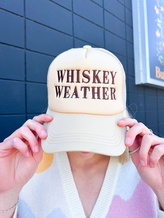 Whiskey Weather Trucker Hat