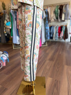 Oatmeal Floral Pants