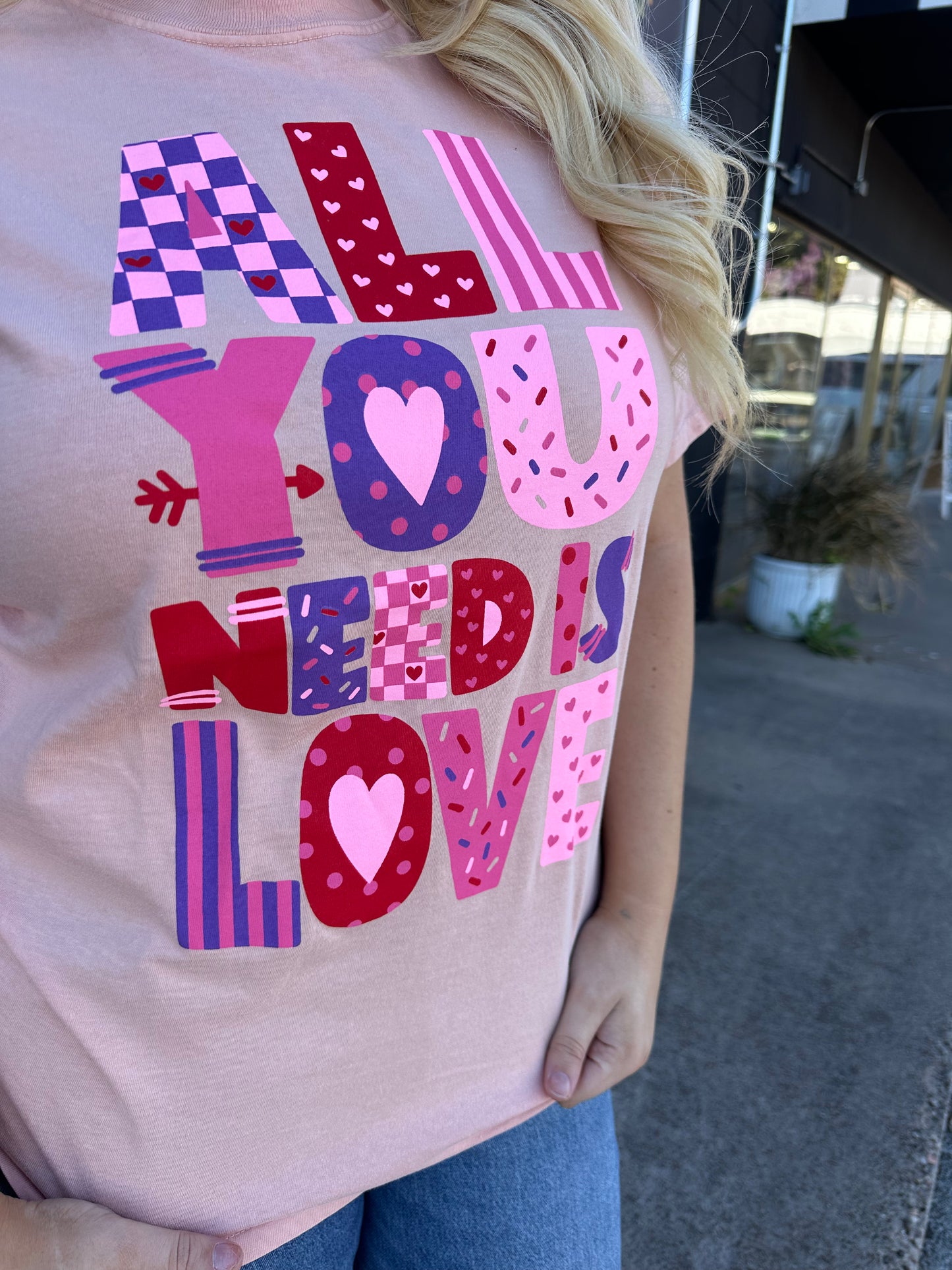 All You Need Is Love Graphic Tee