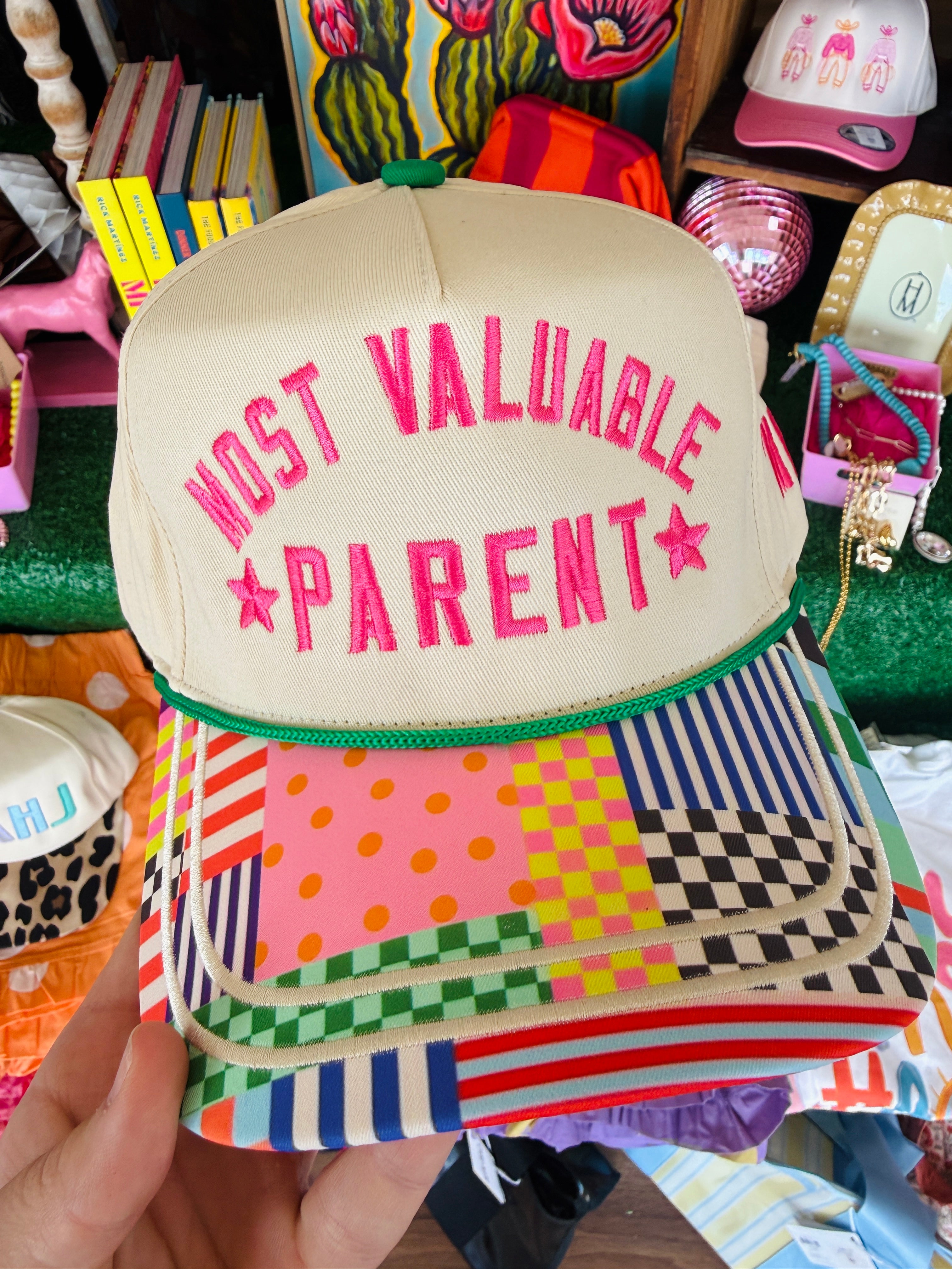 Most Valuable Parent Cap