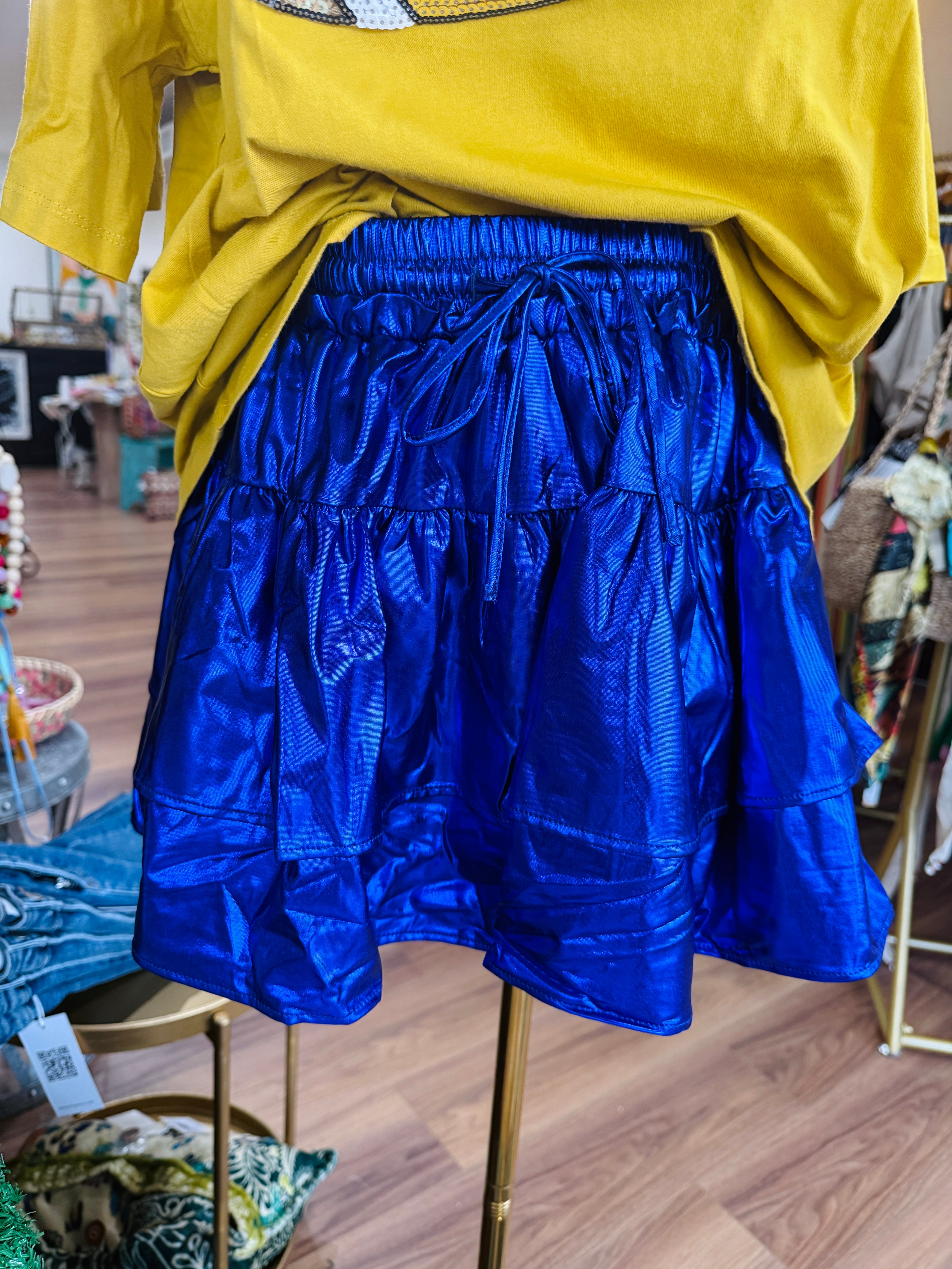 Royal Ruffle Skort