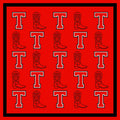 Red & Black Gameday Bandana Scarf