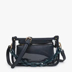 Jessica Stadium Clear Crossbody Bag – Chain Strap