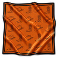 Orange & Black Gameday Bandana Scarf