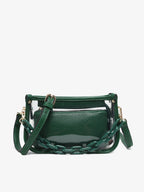 Jessica Stadium Clear Crossbody Bag – Chain Strap