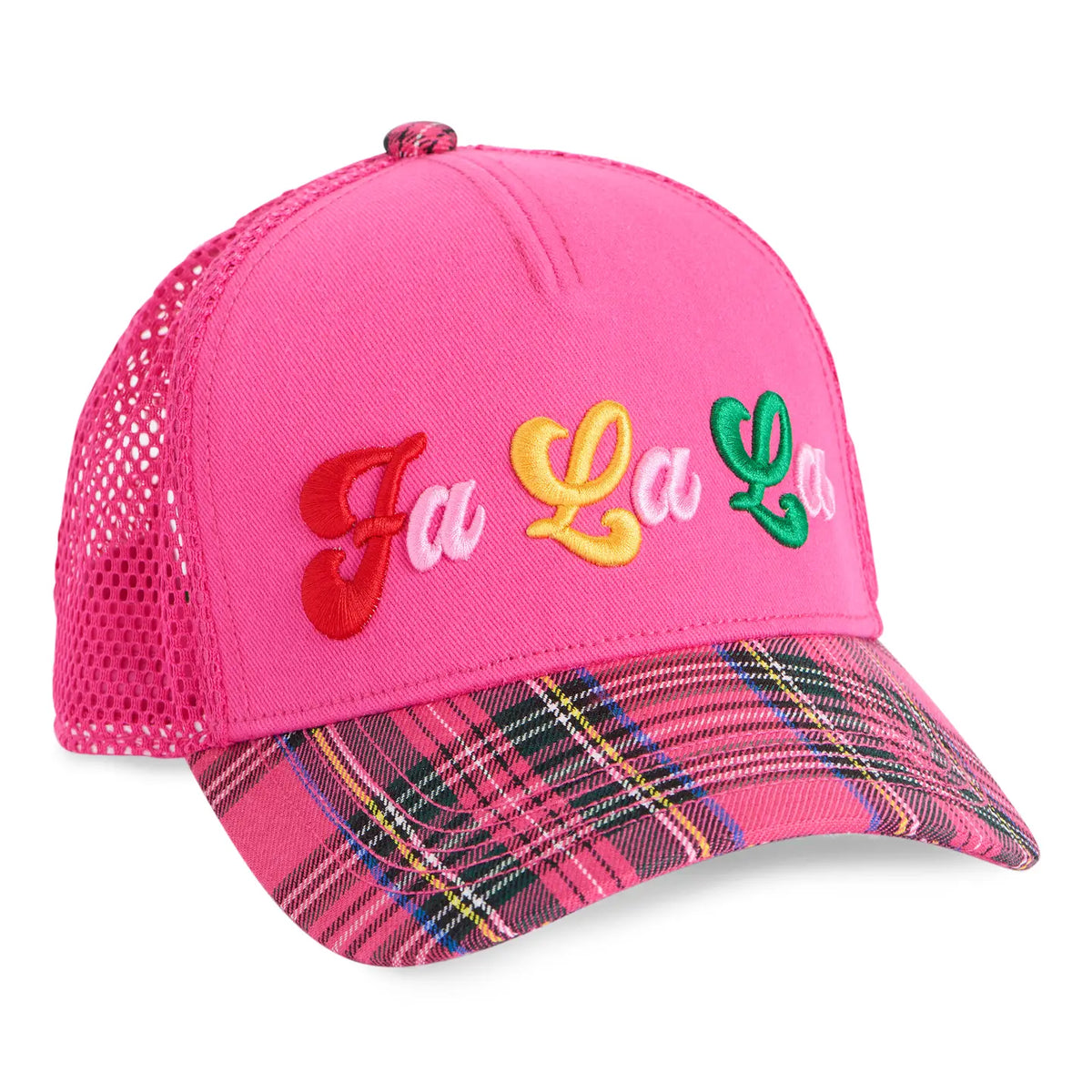 Pink "Fa La La" Trucker Hat